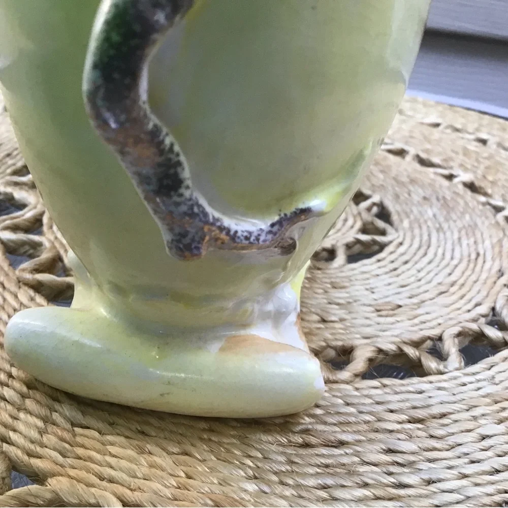 Vintage Floral Ceramic Vase, 40’s or 50’s, possibly McCoy